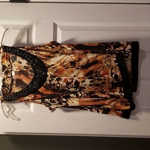 Nue Options size 3x sleeveless layered sleeveless top